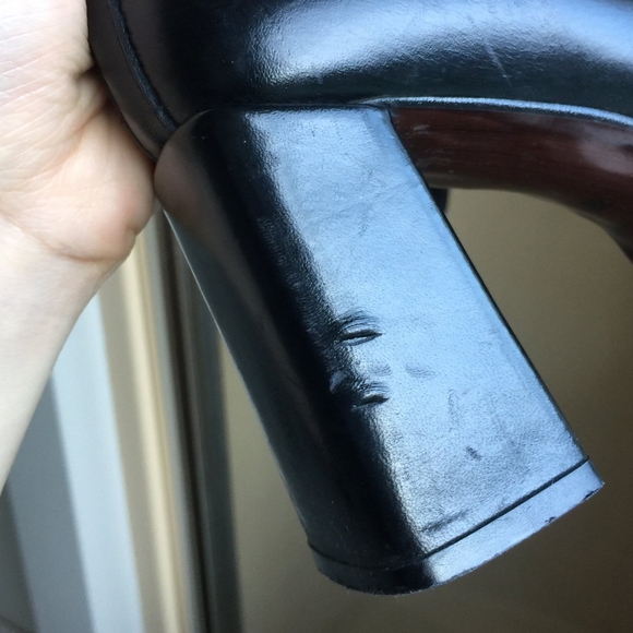 Vintage Italian Leather Boots - Picture 4 of 4